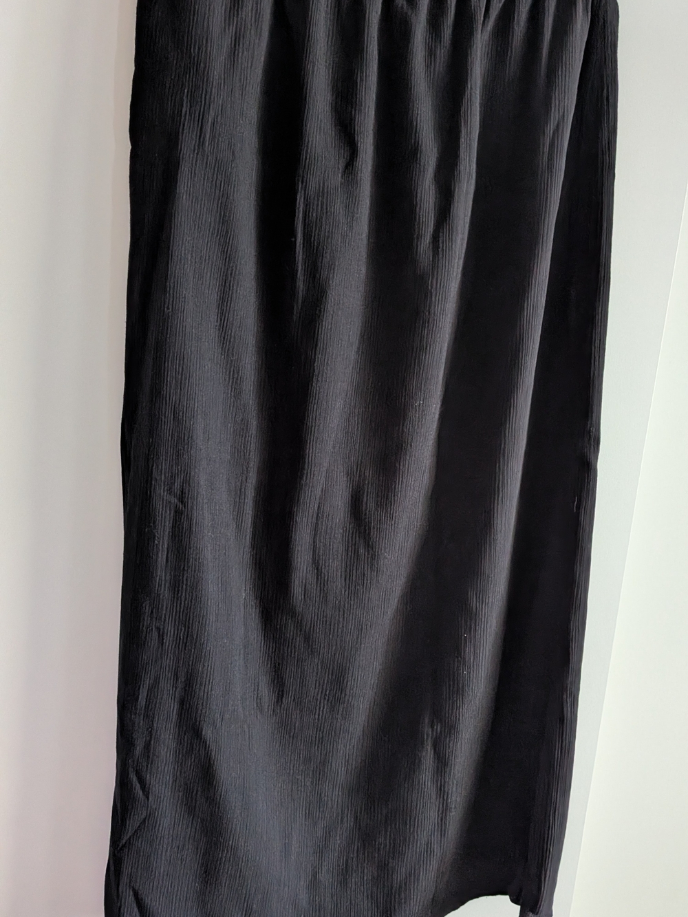 Black Women's Maxi Skirt - Classic Everyday Style